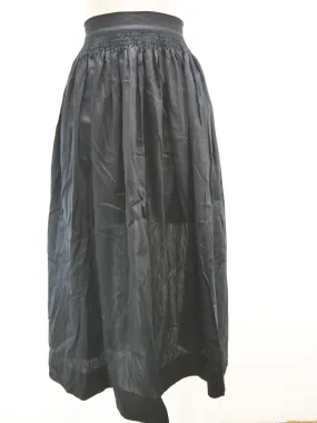 Dirndlschürze lang grün Dirndl Schürze Baumwollmischung schlicht TS2589