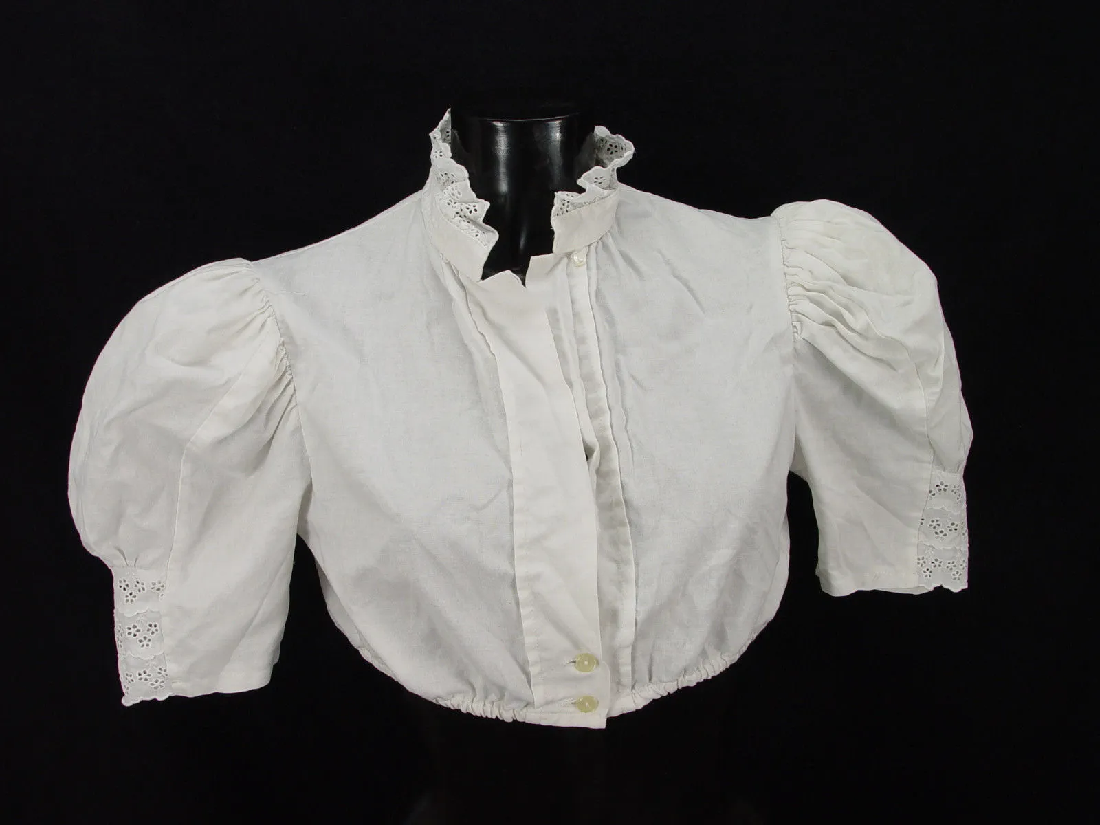 Gr42 Dirndlbluse GÖSSL SALZBURG  Bluse für Dirndl Trachtenbluse B3383