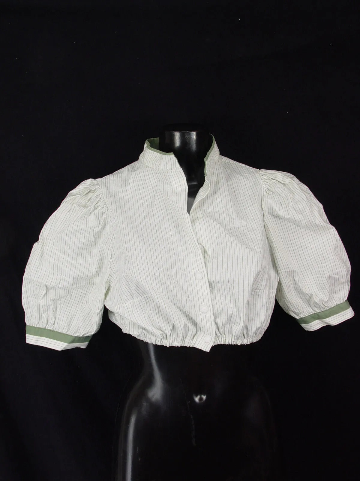 Gr46 Dirndlbluse HELENE STRASSER  Bluse für Dirndl Trachtenbluse B3194
