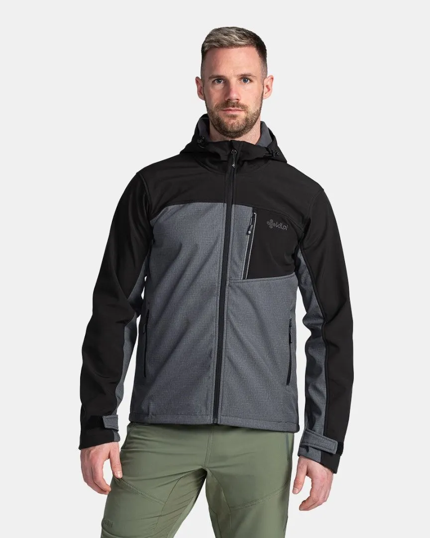 Herren Softshelljacke Kilpi RAVIO-M dunkelgrau L