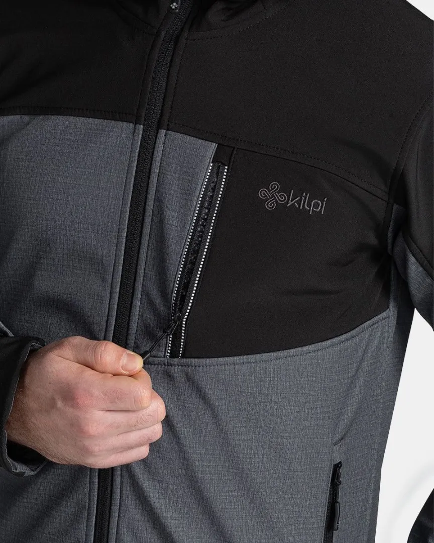 Herren Softshelljacke Kilpi RAVIO-M dunkelgrau L
