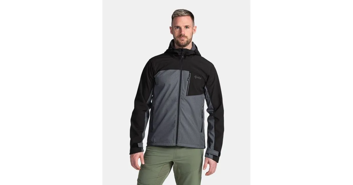 Herren Softshelljacke Kilpi RAVIO-M dunkelgrau XL